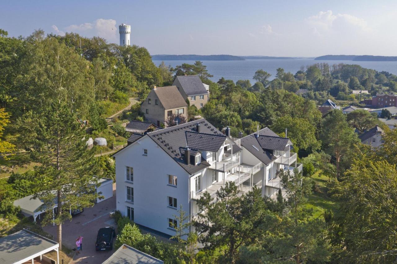Moderne Ferienwohnung Mit Balkon, Meerblick - Ferienresidenz Zwei Boddenfewo 1-2 Lietzow エクステリア 写真